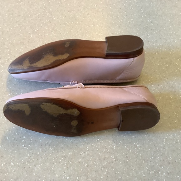 Sam Edelman Loraine Horsebit Pink Leather Loafers Size 7.5 Classic Flats - Picture 9 of 10